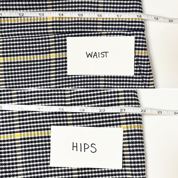 Ann Taylor NWT Slim Wide Leg Pants 14 houndstooth plaid high rise waist career - Picture 6 of 9